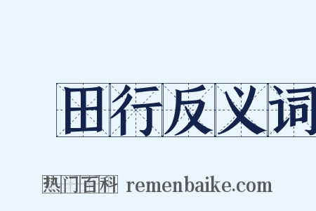 畬田行反义词是什么意思的图片